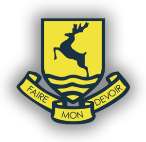 school logo shield