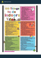 100 Things to do indoors