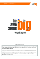 Be Awesome Go Big Workbook printable