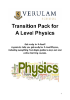 Physics Summer Work 2024