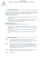 Determined Admissions Criteria 2026-27